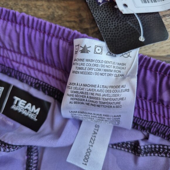 NWT FOCO NFL Minnesota Vikings Tonal Camouflage Shorts Pocket Drawstring Purple - Picture 10 of 13